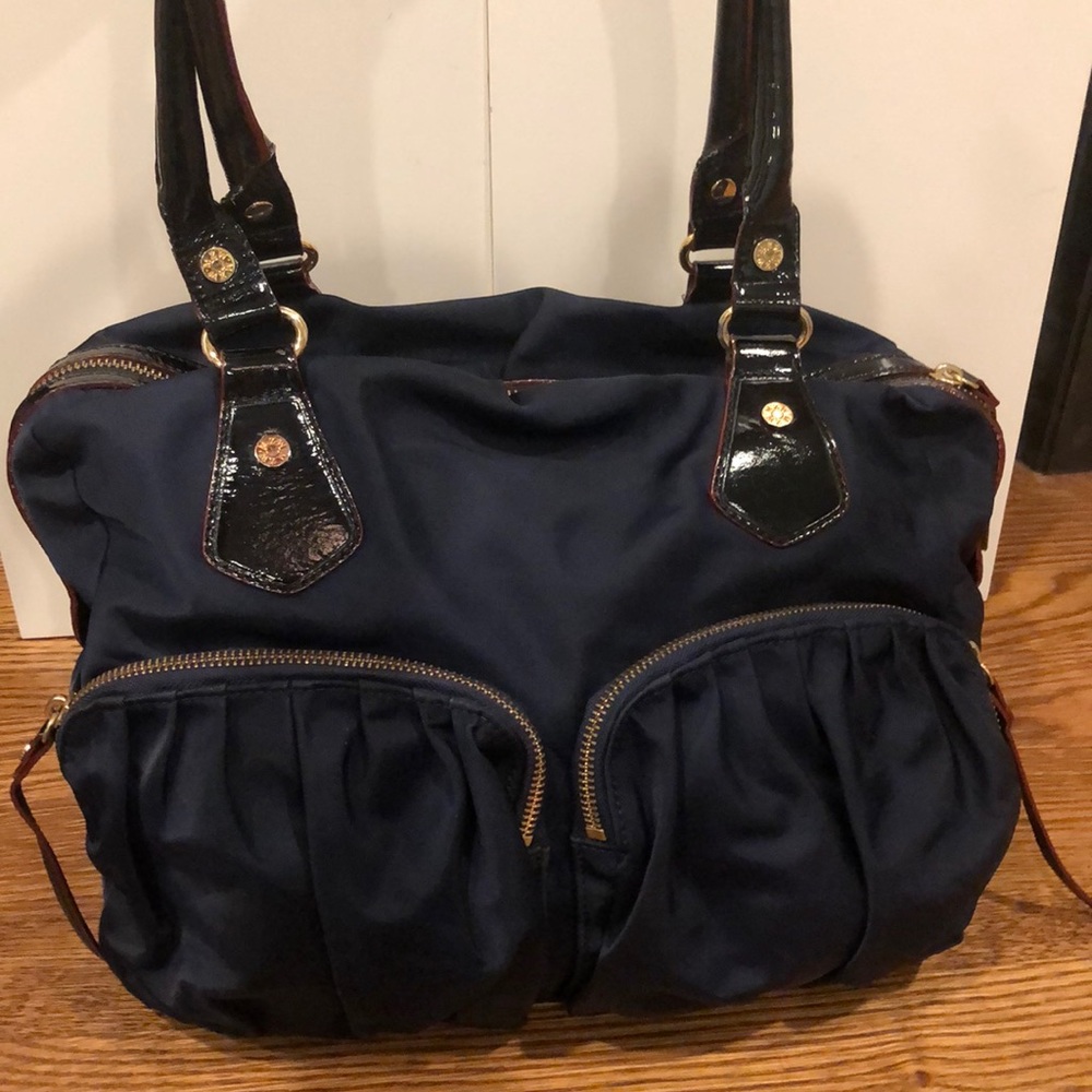 MZ Wallace Navy Jane Bag